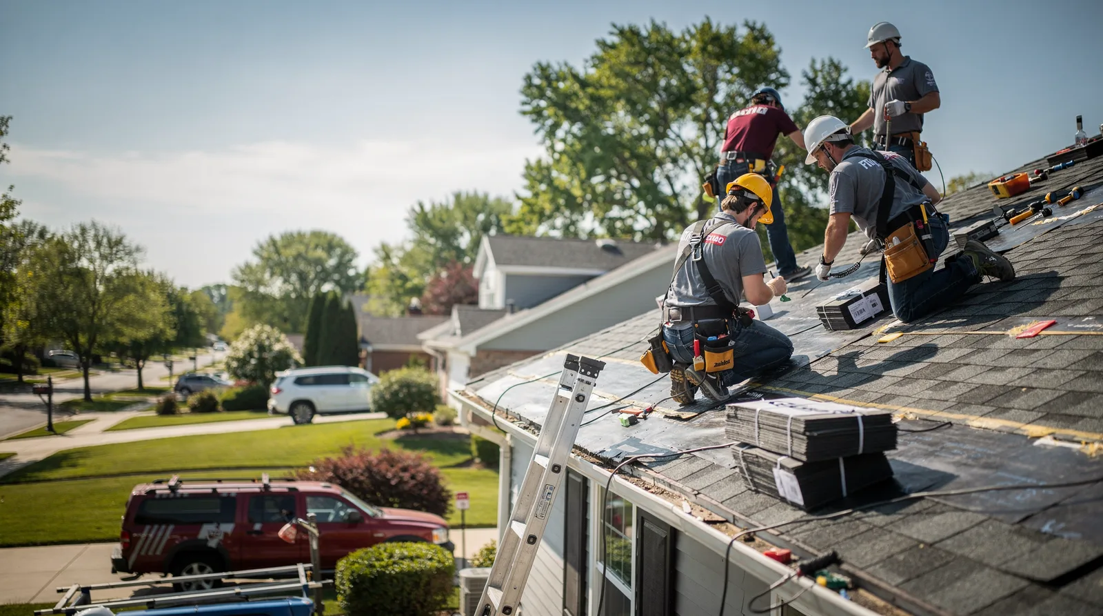 Roof Repair in Ridge Farm, IL around you